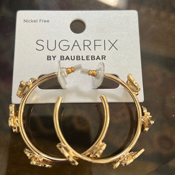BaubleBar Jewelry - SUGARFIX BUTTERFLY HOOP EARRINGS